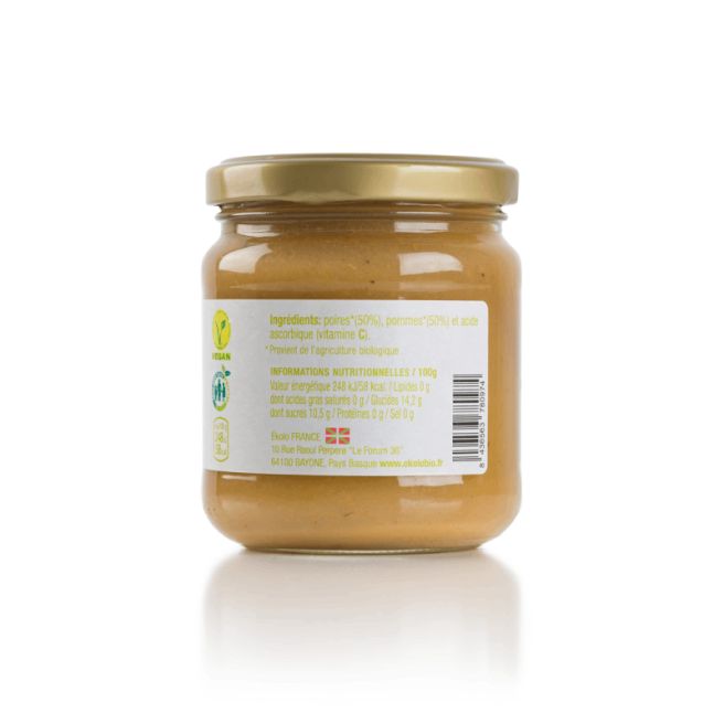 Purée POIRES POMMES